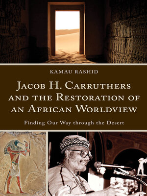cover image of Jacob H. Carruthers and the Restoration of an African Worldview